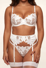 Ensemble lingerie quatre pièces - PEARL